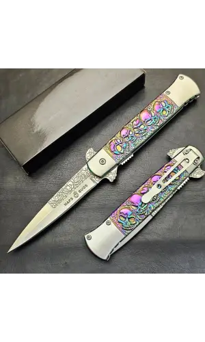 Knivox Hops Kuru Kafa Desen Kamp Çakısı