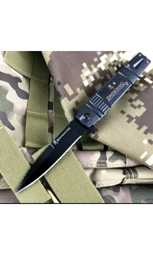 Knivox Kara Mamba Kamp Çakısı