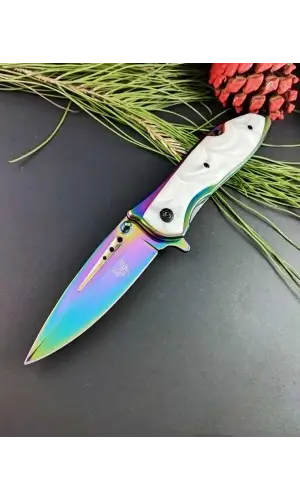 Knivox Sedef Gökkuşağı Çakı
