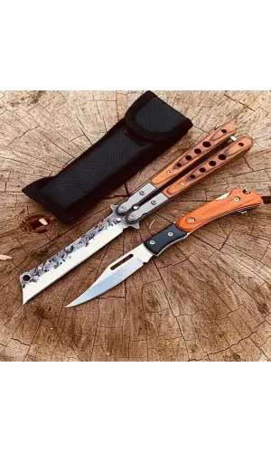 Knivox Tanto ve Mini Çakı Kelebek Seti