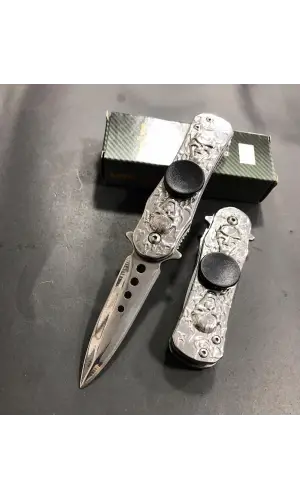 Kuru Kafa Desenli Stres Çarkı Çakı