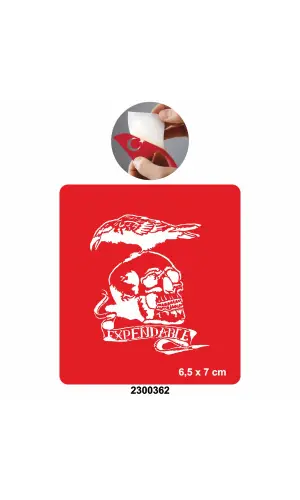 Kuru kafa expendable kartal Tattoo Geçici Dövme Şablonları Kına Kalıpları