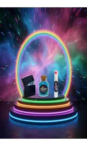 Mentol Topu 1000 Adet Mavi Mentol 1 Adet Apliaktör, Zippo Çakmak Hediye