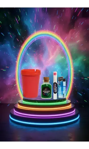 Mentol Topu 1000 Adet Yeşil Mentol 1 Adet Apliaktör, Çakmak ve Küllük Hediye