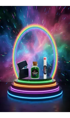 Mentol Topu 1000 Adet Yeşil Mentol 1 Adet Apliaktör, Zippo Çakmak Hediye