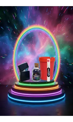 Mentol Topu 1000 Adet Lacivert Mentol 1 Adet Apliaktör, Zippo Çakmak ve Küllük Hediye