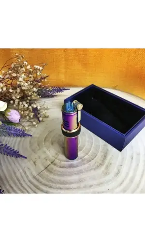 AlsepeteAvm Metal Taşlı Pürmüz Alevli Puro Çakmağı