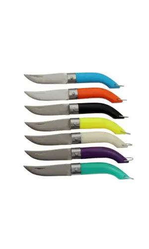 Mini Çakı Eğri Renkli egr 12 CM