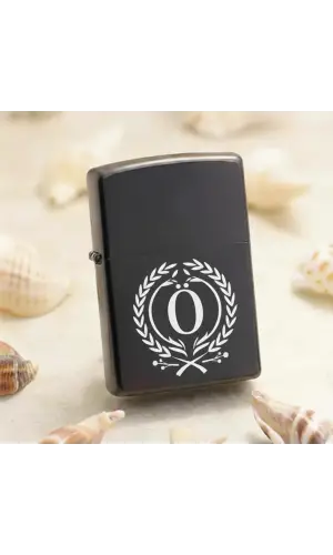 Ö Harfli Kişiye Özel Harf Baskılı Benzinli Çakmak