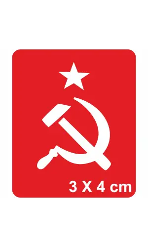 Orak ve Çekiç Tattoo Geçici Dövme Şablonları Kına Kalıpları