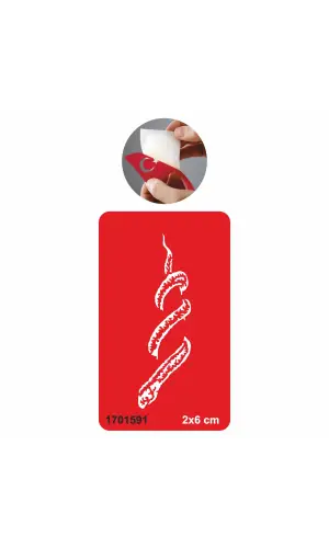 Parmak Yılan Modeli  Tattoo Geçici Dövme Şablonları Kına Kalıpları