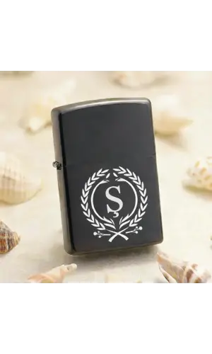 Ş Harfli Kişiye Özel Harf Baskılı Benzinli Çakmak