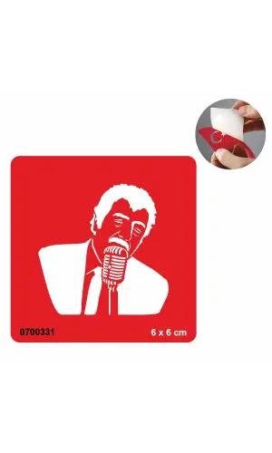 Şarkıcı Tattoo Geçici Dövme Şablonları Kına Kalıpları