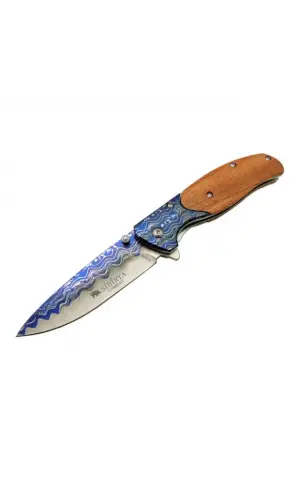 Sibirya Blue Çakı Ahşap S-2039 20 CM