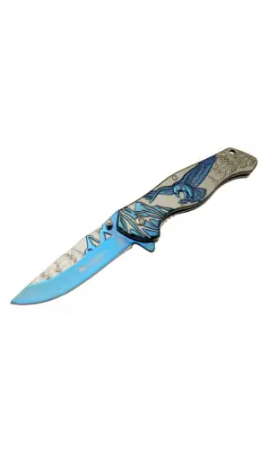 AlsepeteAvm Sibirya Kartallı Çakı Blue S-2099L 20,5 CM