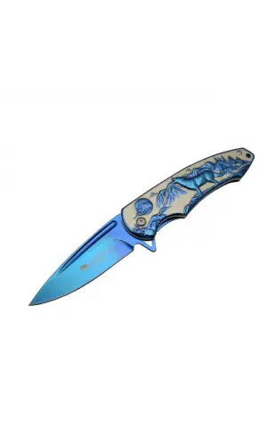 Sibirya Kurt Çakı Blue S-2065L 20 CM
