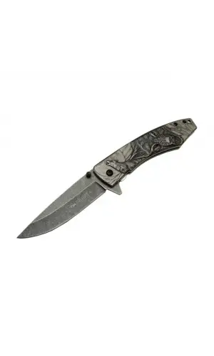 Sibirya Kurt Çakı Eskitme S-2072B 21 CM