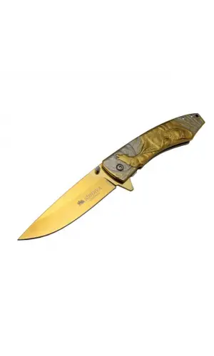 Sibirya Kurt Çakı Gold S-2072A 21 CM
