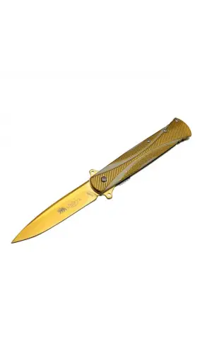 Sibirya Pullu Çakı Gold S-2096-A 21,5 CM