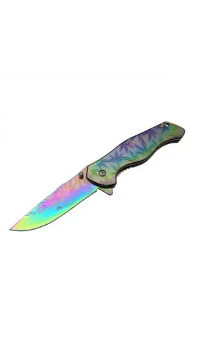 AlsepeteAvm Sibirya Yapraklı Çakı Rainbow S-2070X 20,5 CM