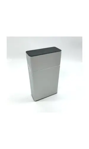 AlsepeteAvm Slim Metal Kısa saklama Kutusu