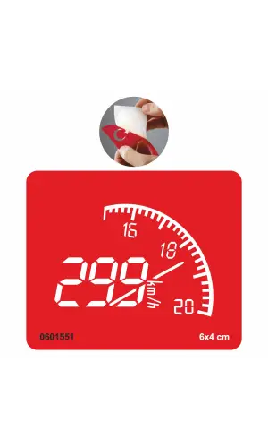 Son Sürat İbre Kadran Tattoo Geçici Dövme Şablonları Kına Kalıpları