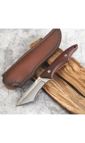 Sterling S2006 Ahşap Kabze Avcı Bıçağı