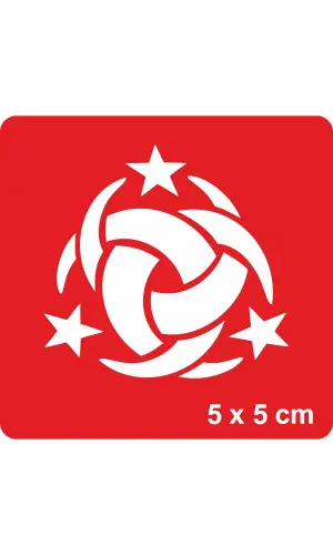 Teşkilat-ı Mahsusa Tattoo Geçici Dövme Şablonları Kına Kalıpları