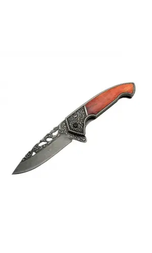 Texas Çakı İşlemeli Gül