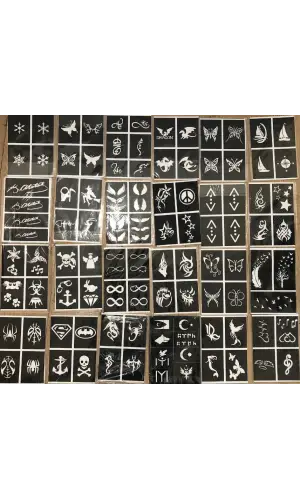 Toptan Fiyatına 50 Sayfa Kına Deseni- 200 Desen