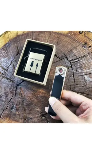 AlsepeteAvm Usb Şarjlı Alevsiz Çakmak