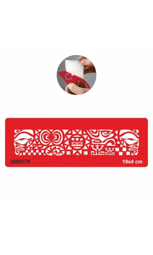 Yeni Yaşam Şerit Kol  Tattoo Geçici Dövme Şablonları Kına Kalıpları