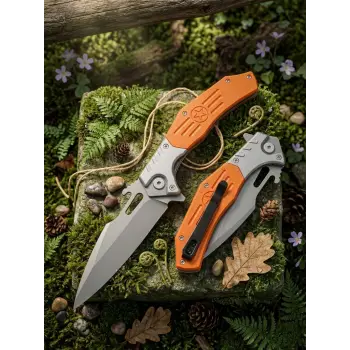 Knivox Browning D2 Çelik Rulmanlı Sistem Outdoor Kamp Bıçağı