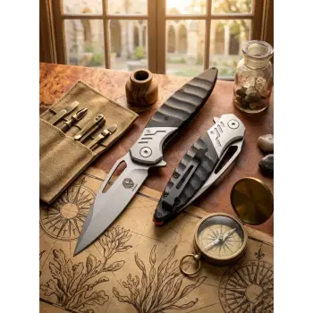 Knivox Browning G10 Saplı Taktik Katlanır Bıçak – D2 Çelik Spear Point Namlu