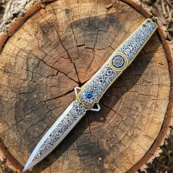 Chongming Desenli Kamp Çakısı