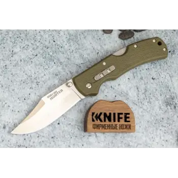 Knivox Cold Steel 23JC Haki Double Safe Hunter Kamp Çakısı