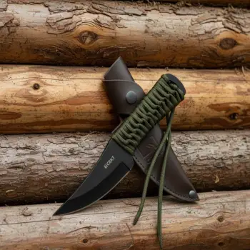 Knivox Crkt 2712 Scrub Fixed Avcı Bıçağı