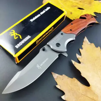 Knivox Browning DA308 Ahşap Kurtarma Kamp Çakısı