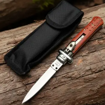 Knivox Akc Mandallı Otomaik Kamp Çakısı