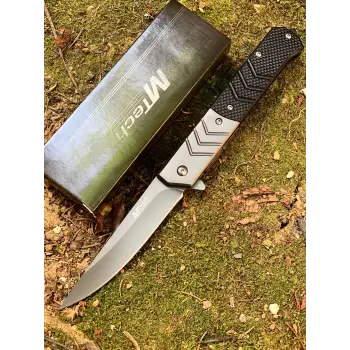 Knivox Mtech MT-1010-B Soft Kabze Auto Kamp Çakısı