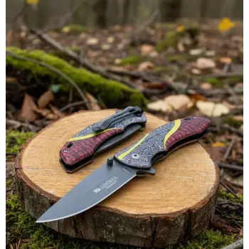 Knivox Sibirya Company S-2000 Yellow Hunter Knife Kamp Çakısı