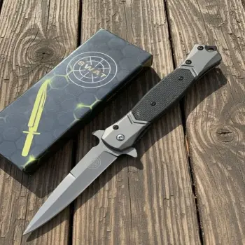 Knivox Swat Blade Sw-542-B Black Kamp Çakısı