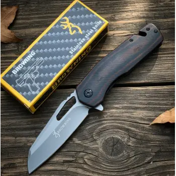 Knivox Browning X93 Survival Auto Kurtarma Kamp Çakısı