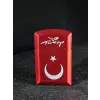 Türk Bayraklı Kırmızı Gazlı Çakmak