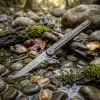 Knivox Sibiya Company Özel Tasarım İnce Gövde Katlanır Bıçak - Yüksek Karbonlu Çelik