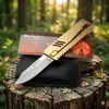 Knivox Sibirya Company CPM 154 Çelik Sürgülü Çakı - Gold Seri