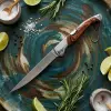 Knivox Columbia Company A-030-A Ahşap Kabze Kamp Çakısı