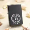 B Harfli Kişiye Özel Harf Baskılı Benzinli Çakmak