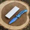 AlsepeteAvm  AlsepeteAvm Blue Pasific Pocket Knife Auto Kamp Çakısı