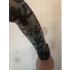 Çift Kol Giyilebilir Dövme Tribal Effect Tattoo Sleeve